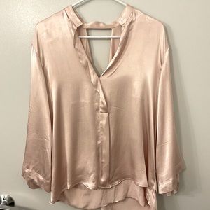 Zara silk shirt